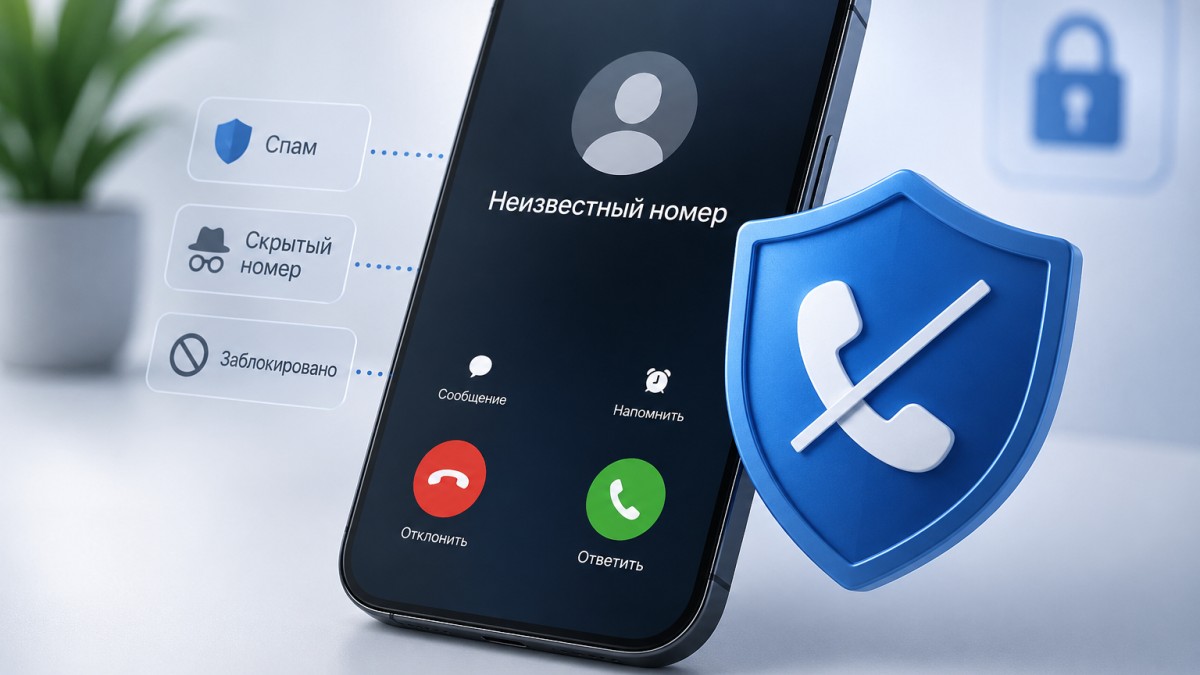 Как заблокировать звонки с неизвестных номеров