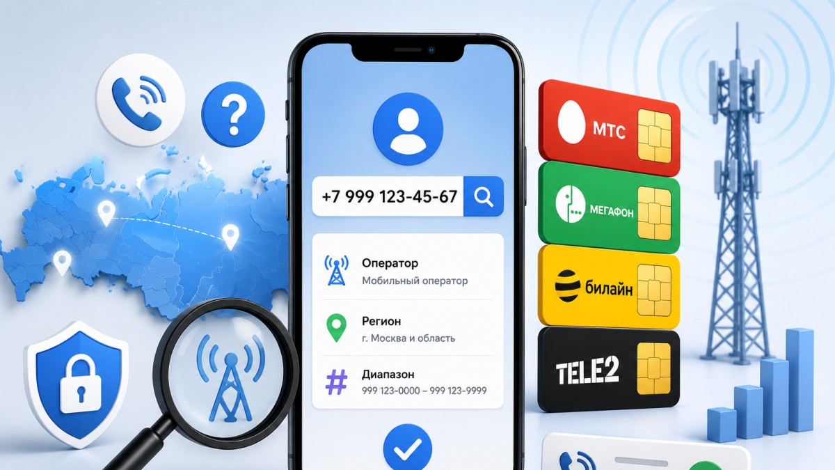 Как узнать оператора по номеру телефона