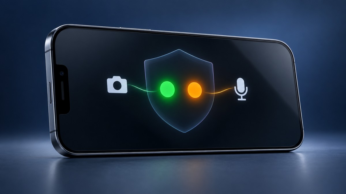 Что означают зелёная и оранжевая точки на экране телефона